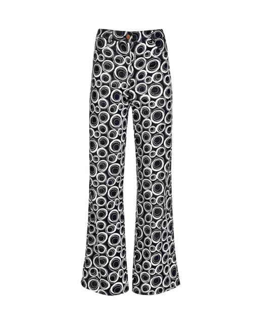 Francesca Miranda White Baccio Straight Pants