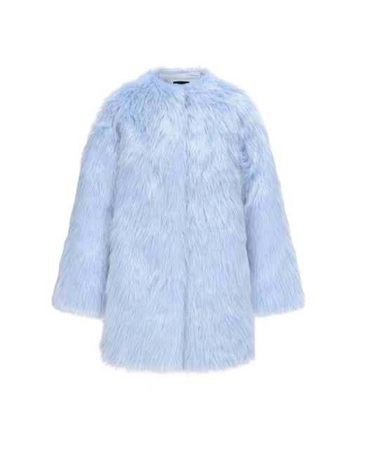 Nana Jacqueline Blue Adeline Fur Coat ()