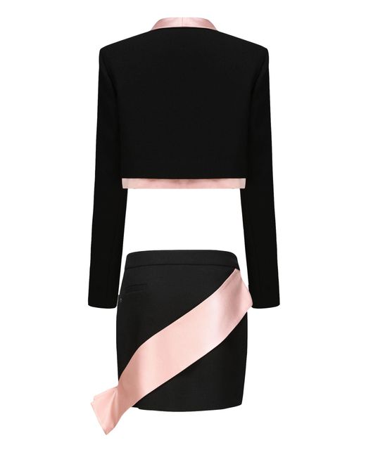 Nana Jacqueline Black Ella Skirt Suit Set