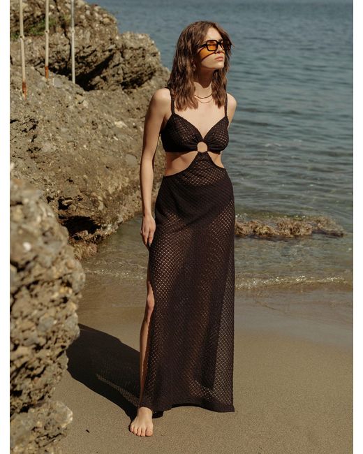 Nanas Black Alessia Beach Dress