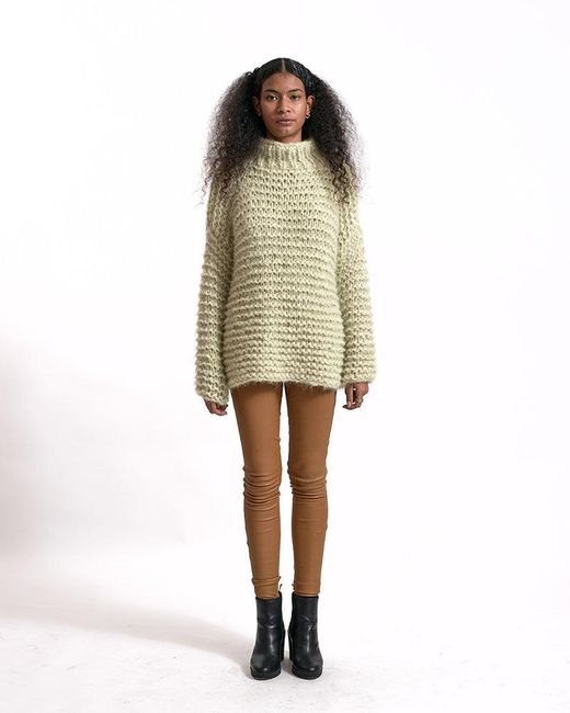 Ayni White Lion Sweater