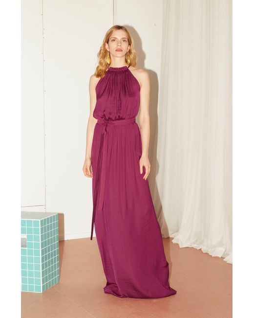 Undress Purple Asoka Long Summer Dress