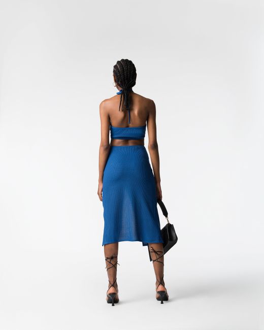 Divalo Blue Syel Dress