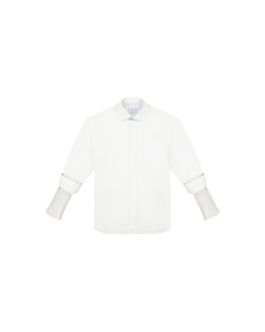OMELIA White Redesigned Shirt 22 W