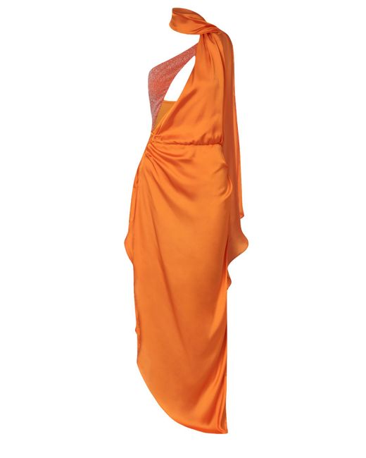 Baobab Orange Asaka Maxi Dress