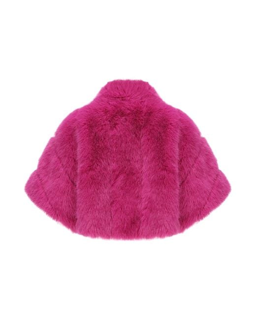 Nana Jacqueline Pink Sophia Fur Coat ()