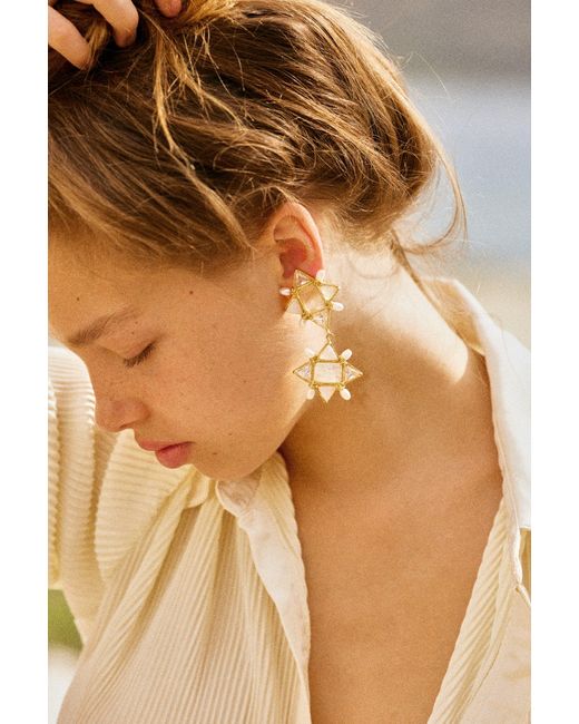 Christie Nicolaides Metallic Ariadne Earrings