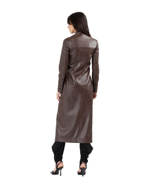 Divalo Multicolor Tilischka Vegan Leather Long Dress