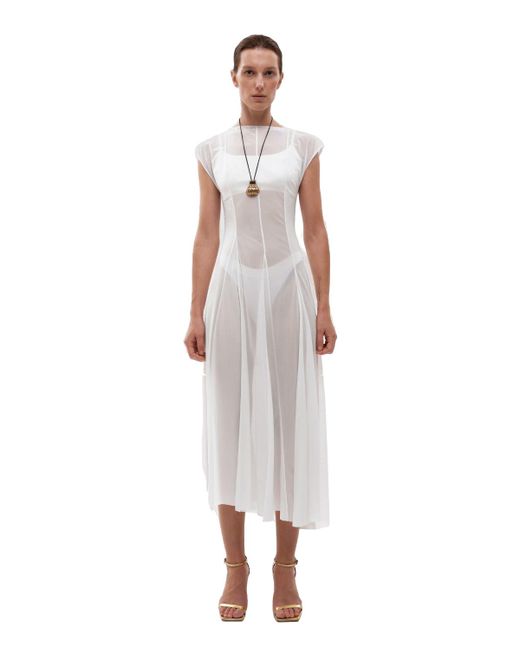 Gasanova White Asymmetrical Dress
