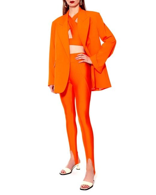 AGGI Orange Leggings Gia Neon