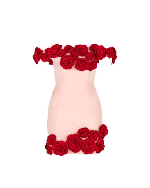 ATOIR Red Rosalie Mini Dress