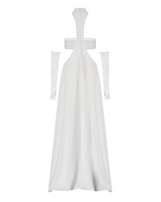 Vestiaire d'un Oiseau Libre White Evangeline Dress
