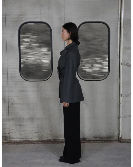 Maet Gray Kopse Wool Jacket