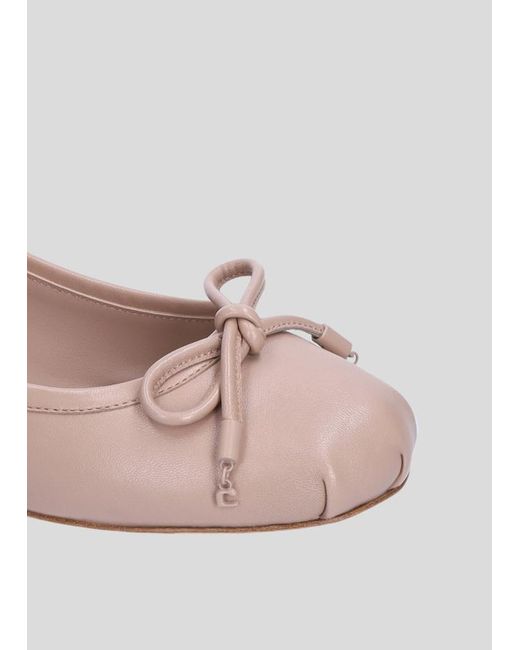 Lola Cruz Shoes Brown Sacha Ballet Flat