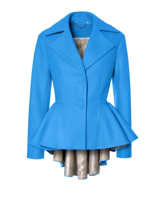 AGGI Blue Ingrid French Short Coat