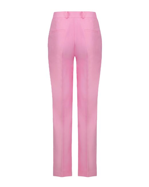 JAAF Pink High-Rise Trousers