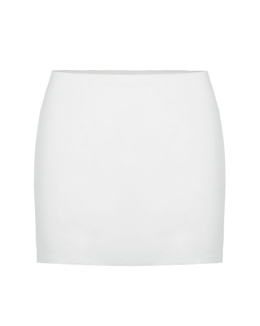 Santa Brands White Mini Skirt