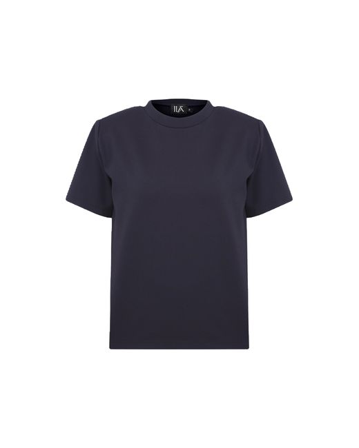 Ila Blue Alicia- Tshirt With Shoulder Pads