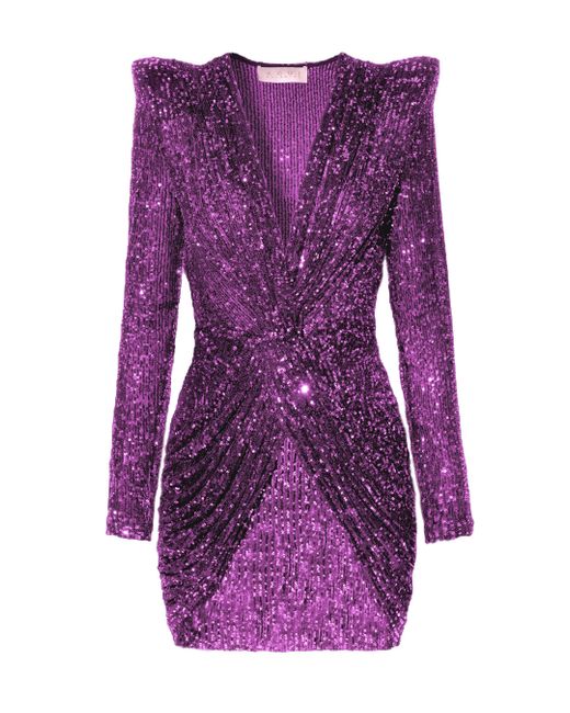 AGGI Purple Dress Jennifer Magic