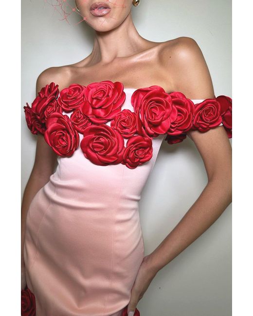 ATOIR Red Rosalie Mini Dress