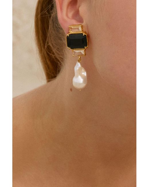 Christie Nicolaides Black Bambina Earrings