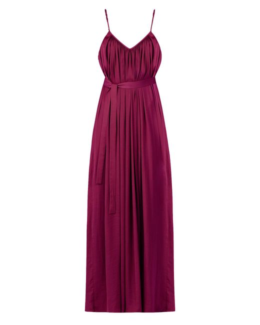 Undress Purple Mefya Flowing Bridesmaid Dress
