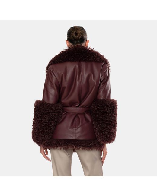 OW Collection Brown Thora Jacket