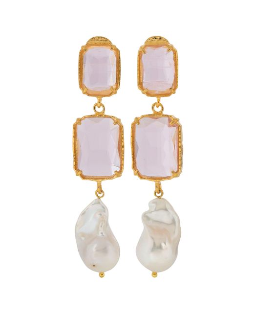 Christie Nicolaides Multicolor Alice Earrings Pale
