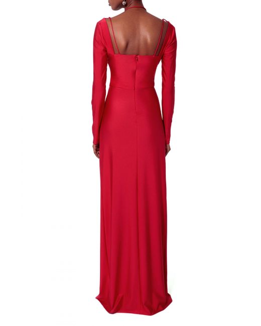 AGGI Red Dress Dianna Maxi