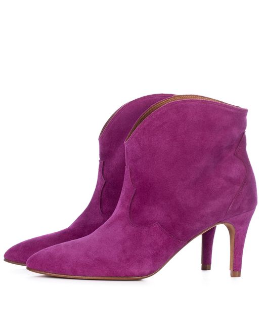 Toral Purple Selene Ankle Boot