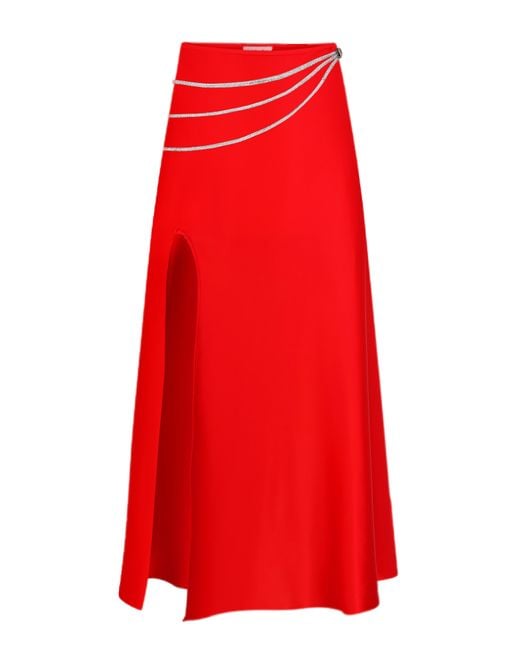 Nue Red Laetitia Skirt
