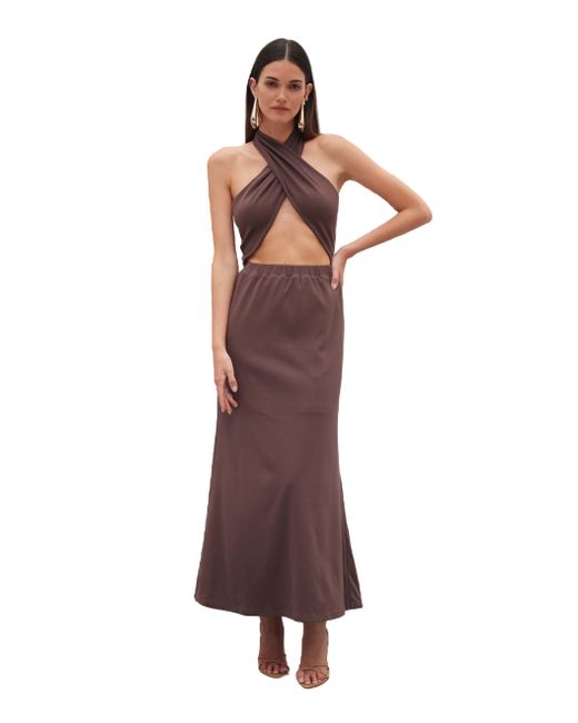 ATOIR Brown Elevate Dress