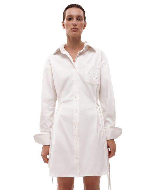 Gasanova White Shirt Dress Transformer