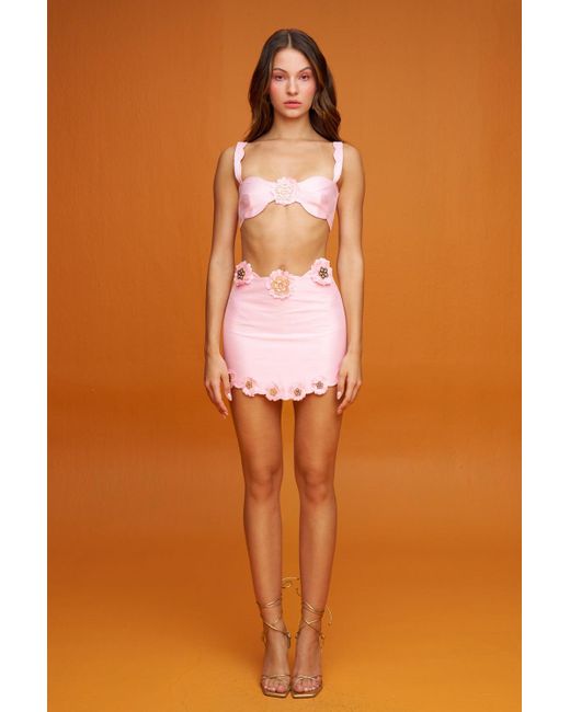 Declara Pink Clover Iconic Skirt