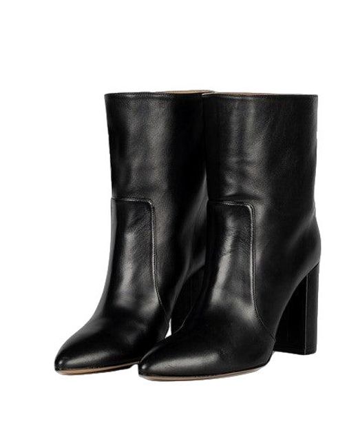 Toral Black Colored Ankle Boots