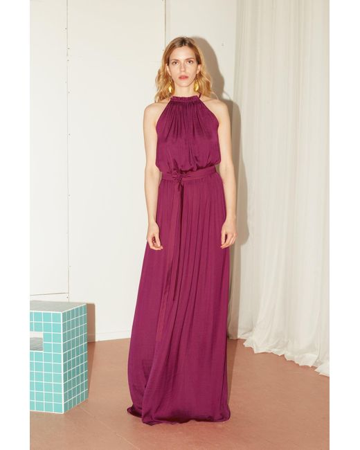 Undress Purple Asoka Long Summer Dress