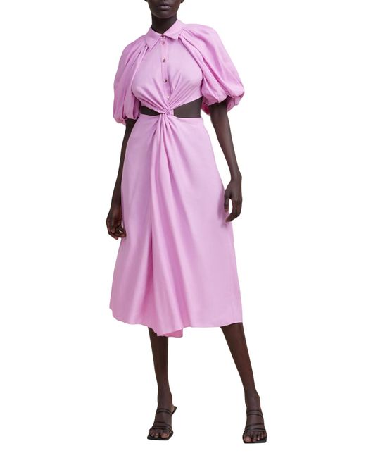 Acler Pink Southwest Dress