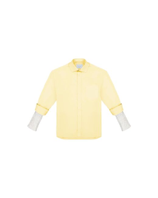 OMELIA Yellow Redesigned Shirt 22 Y