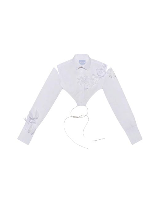 OMELIA White Redesigned Shirt 90 W