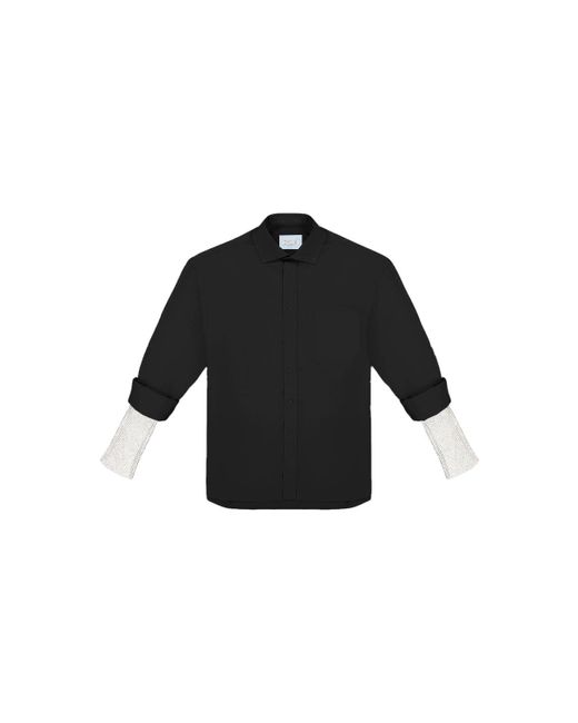 OMELIA Black Redesigned Shirt 22 B
