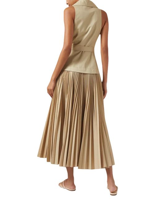 Acler Natural Cliff Dress