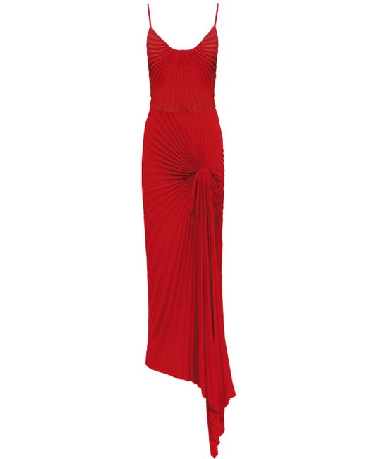 Georgia Hardinge Red Dazed Dress Floor Length
