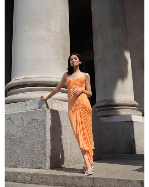 Georgia Hardinge Orange Dazed Dress