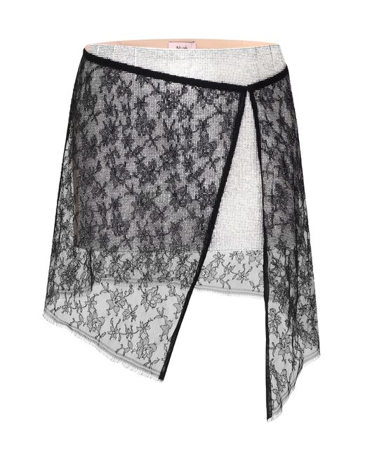 Nue Gray Flora Skirt