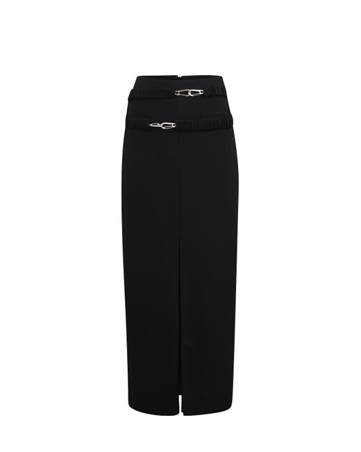 Maet Black Uma Midi Skirt
