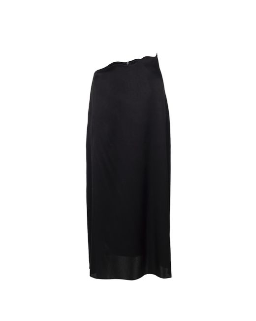Maet Black Rhea Silk Skirt