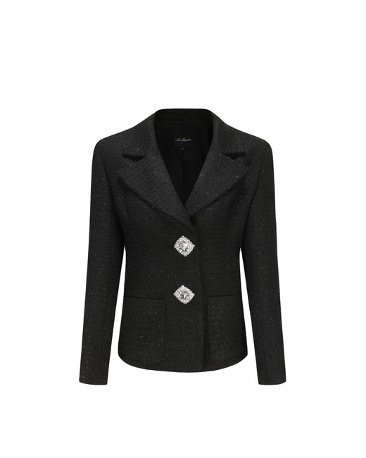 Nana Jacqueline Black Maya Lapel Suit Jacket ()