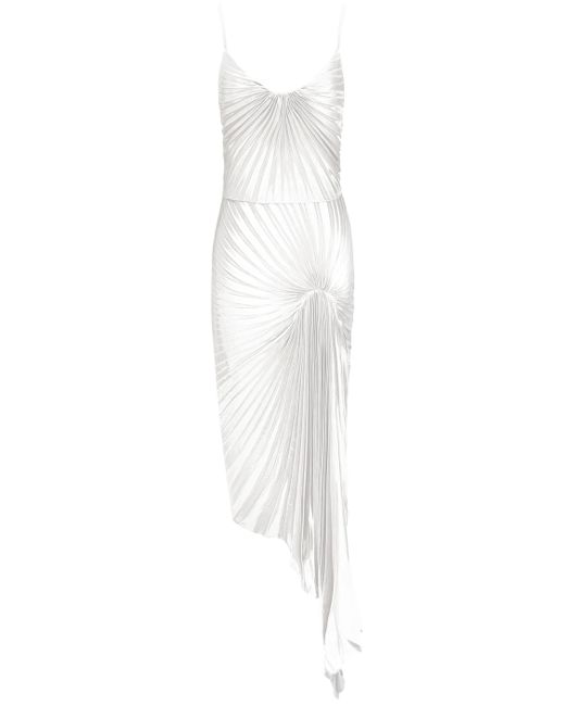 Georgia Hardinge White Dazed Dress Metallic