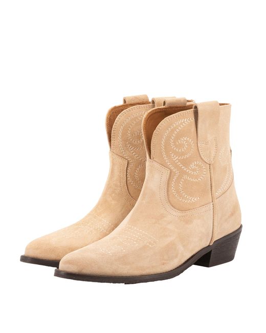 Toral Natural Puja Sand Ankle Boots