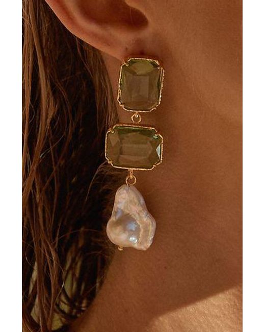 Christie Nicolaides Green Daphne Earrings